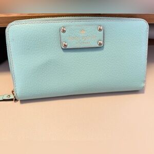 Kate Spade Aqua Blue Wallet